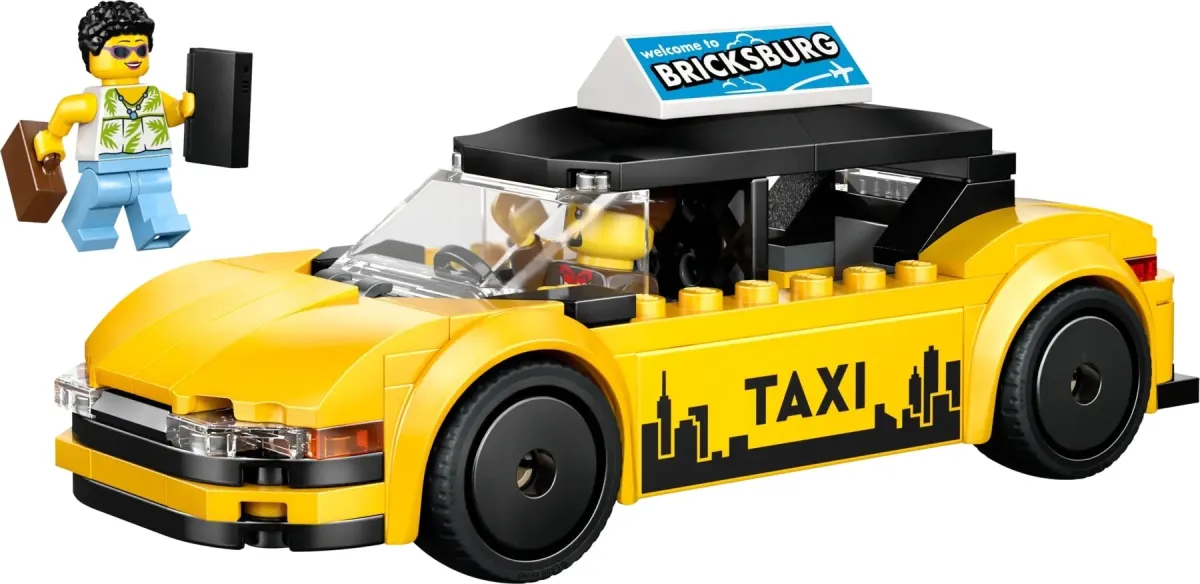 Klocki LEGO City 60487 - Żółta taksówka thumbnail 3