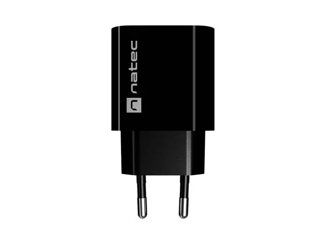 NATEC ŁADOWARKA SIECIOWA RIBERA 1X USB-A 18W CZARN thumbnail 3