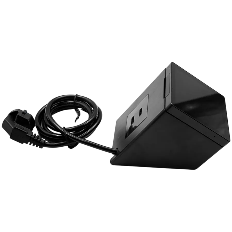 SHELLY USB charger for Wall Display Stand Black Ładowarka USB czarna - 1