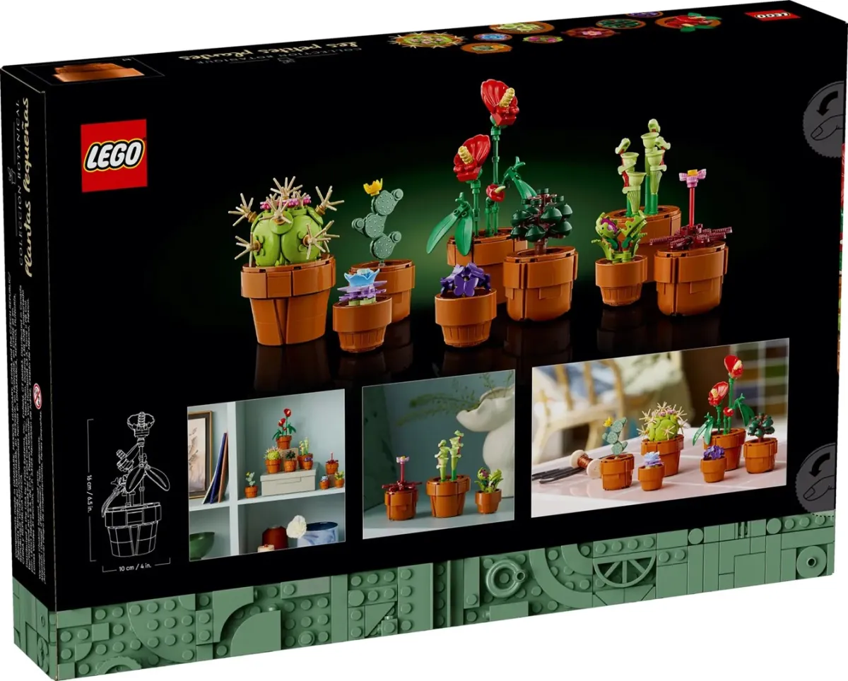 Klocki LEGO Icons 10329 - Małe roślinki thumbnail 2