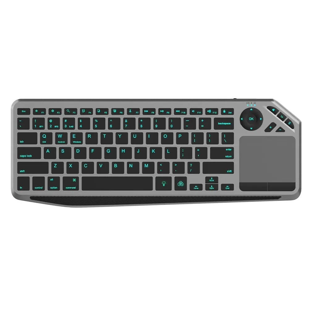 TECHLY BEZPRZEWODOWA KLAWIATURA DUALNA BT/RF TOUCH thumbnail 1