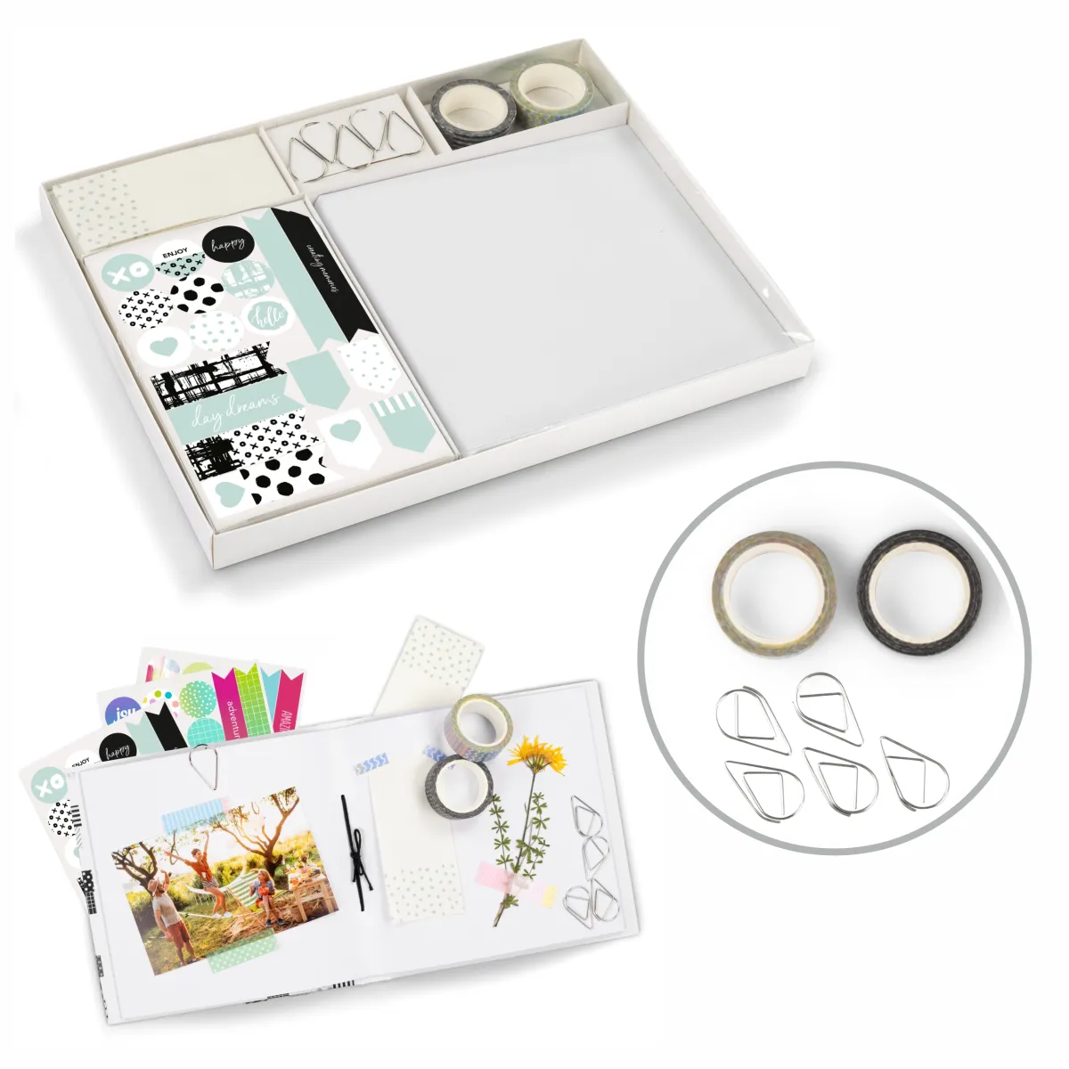 Hama kreatywny album fotograficzny personalizowany DIY zestaw scrapbooking - 1
