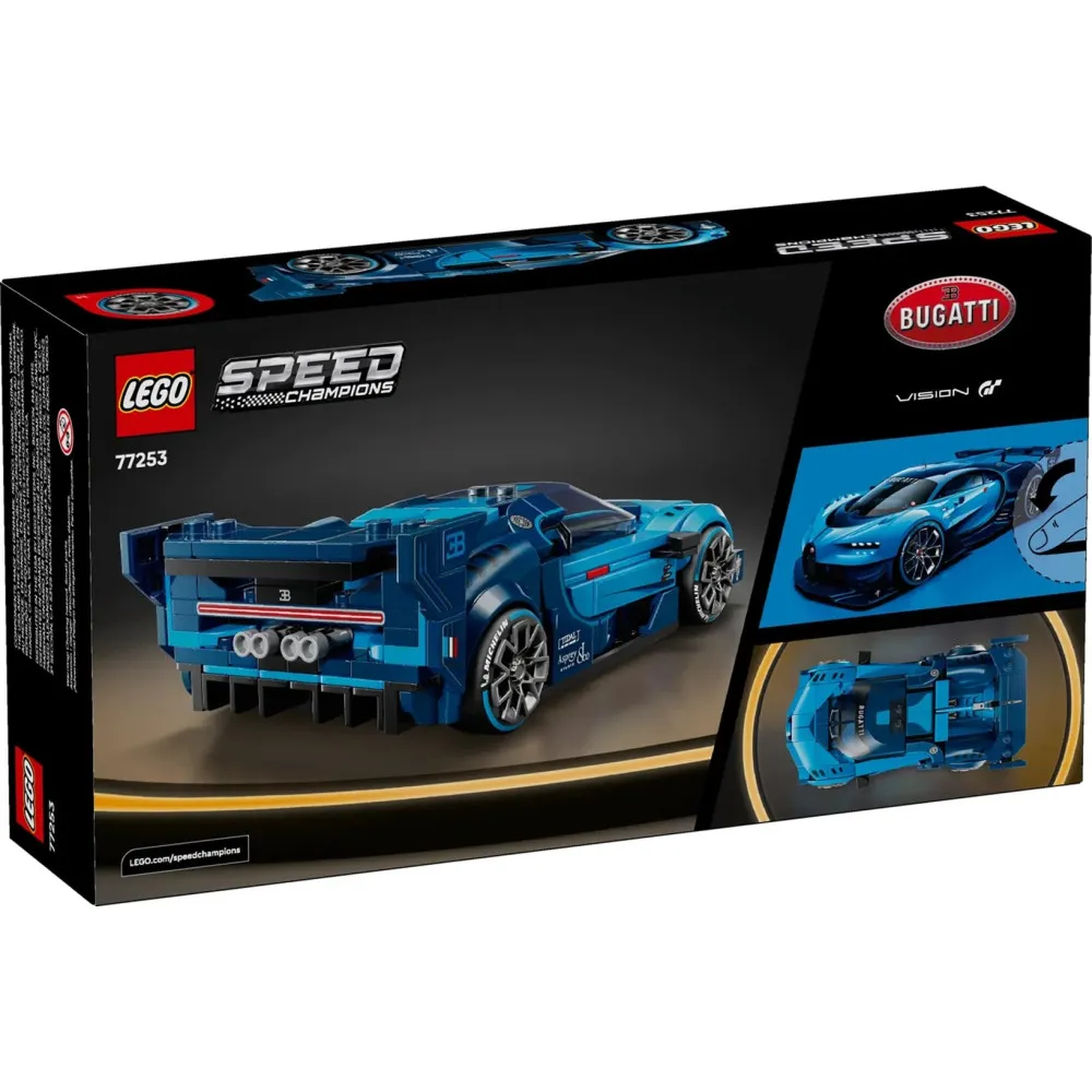 Klocki LEGO Speed Champions 77253 - Hipersamochód sportowy Bugatti Vision GT thumbnail 2