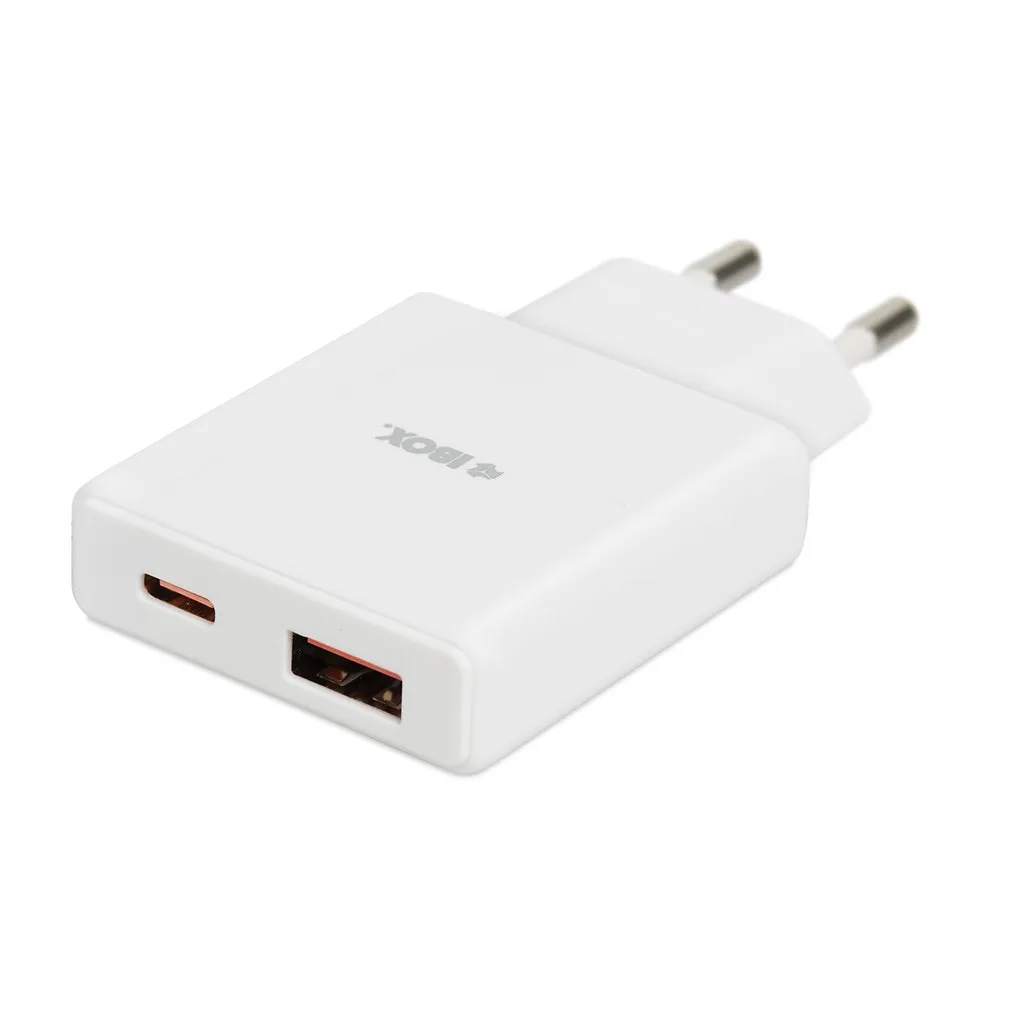 IBOX ŁADOWARKA UNIWERSALNA C-43 PD30W SLIM WHITE thumbnail 1