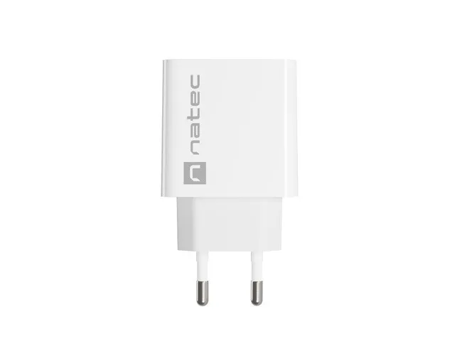 NATEC ŁADOWARKA SIECIOWA RIBERA USB-C 20W PD BIAŁA thumbnail 1