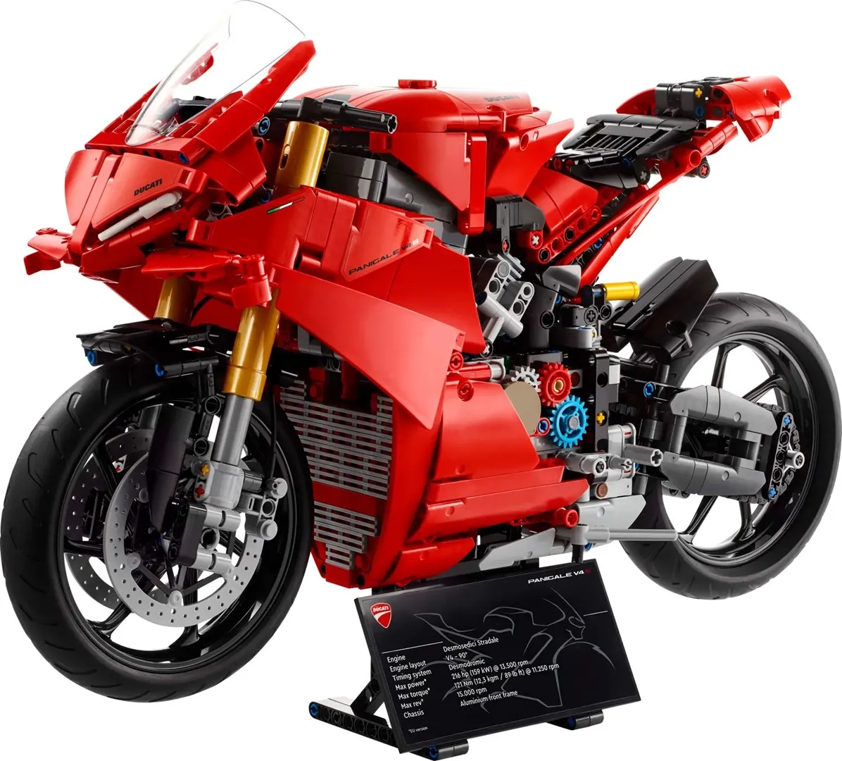 Klocki LEGO Technic 42202 - Motocykl Ducati Panigale V4 S thumbnail 3