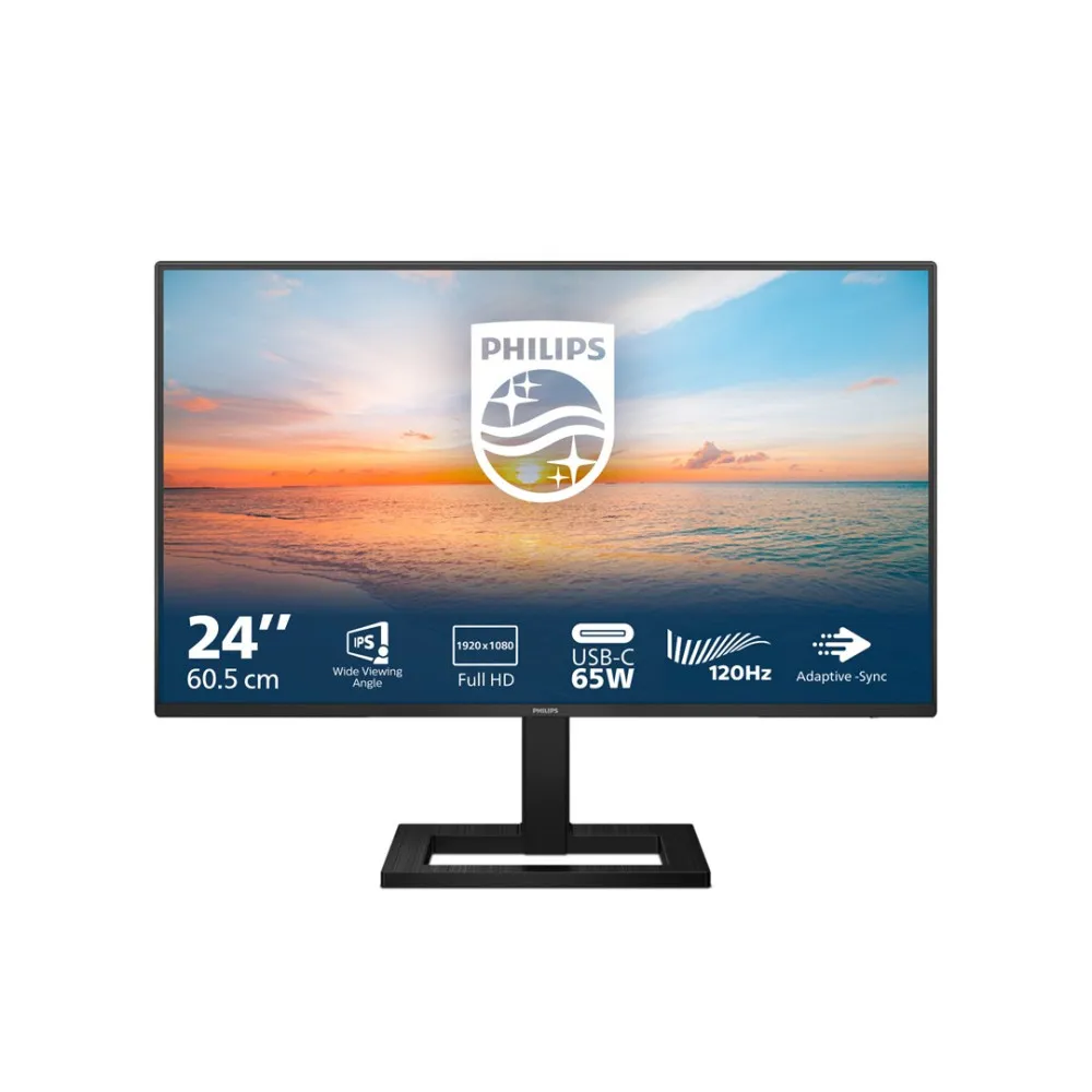 MONITOR PHILIPS LED 23,8 24E1N1300AE/00 100Hz thumbnail 1