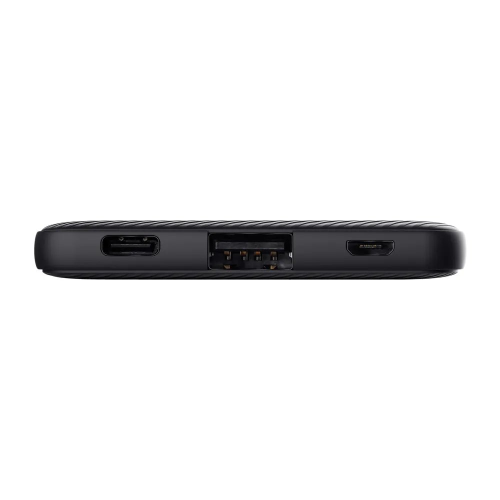Powerbank TRUST Primo Ultra Thin Eco 5000mAh Black thumbnail 3