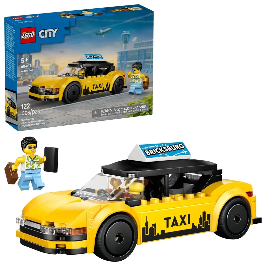 Klocki LEGO City 60487 - Żółta taksówka thumbnail 1
