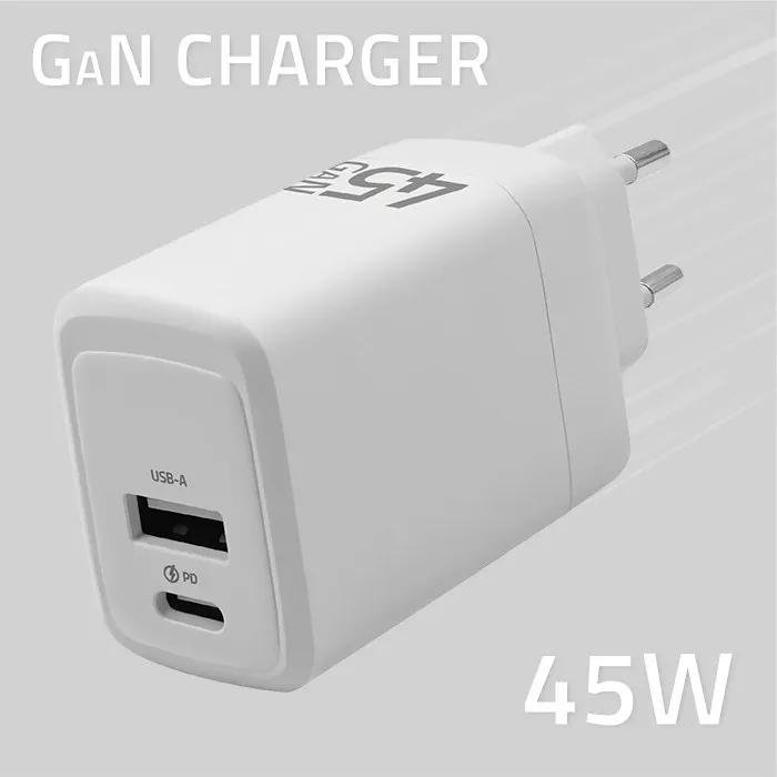 QOLTEC ŁADOWARKA 45W GAN | 5-20V | 1.5-3A | 1XUSBC thumbnail 3