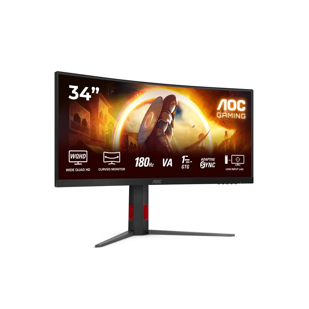 MONITOR AOC LED 34 CU34G4 180Hz thumbnail 2
