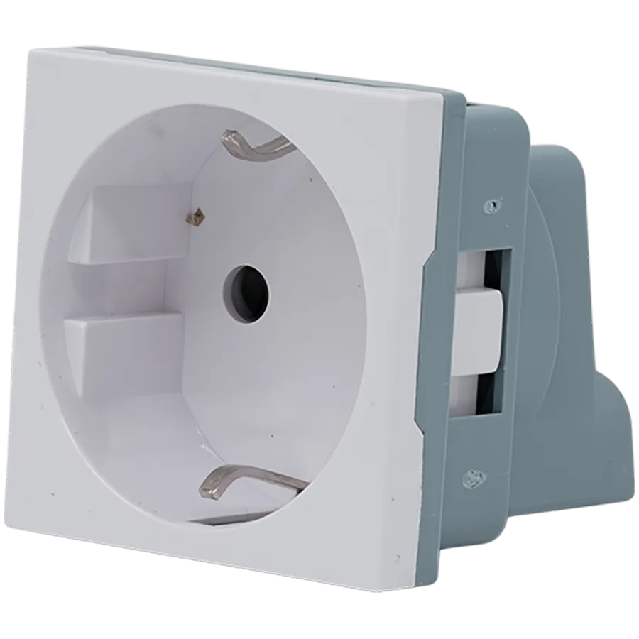 SHELLY Socket for Wall Display Stand White Stojak na inteligentne gniazdko białe thumbnail 2