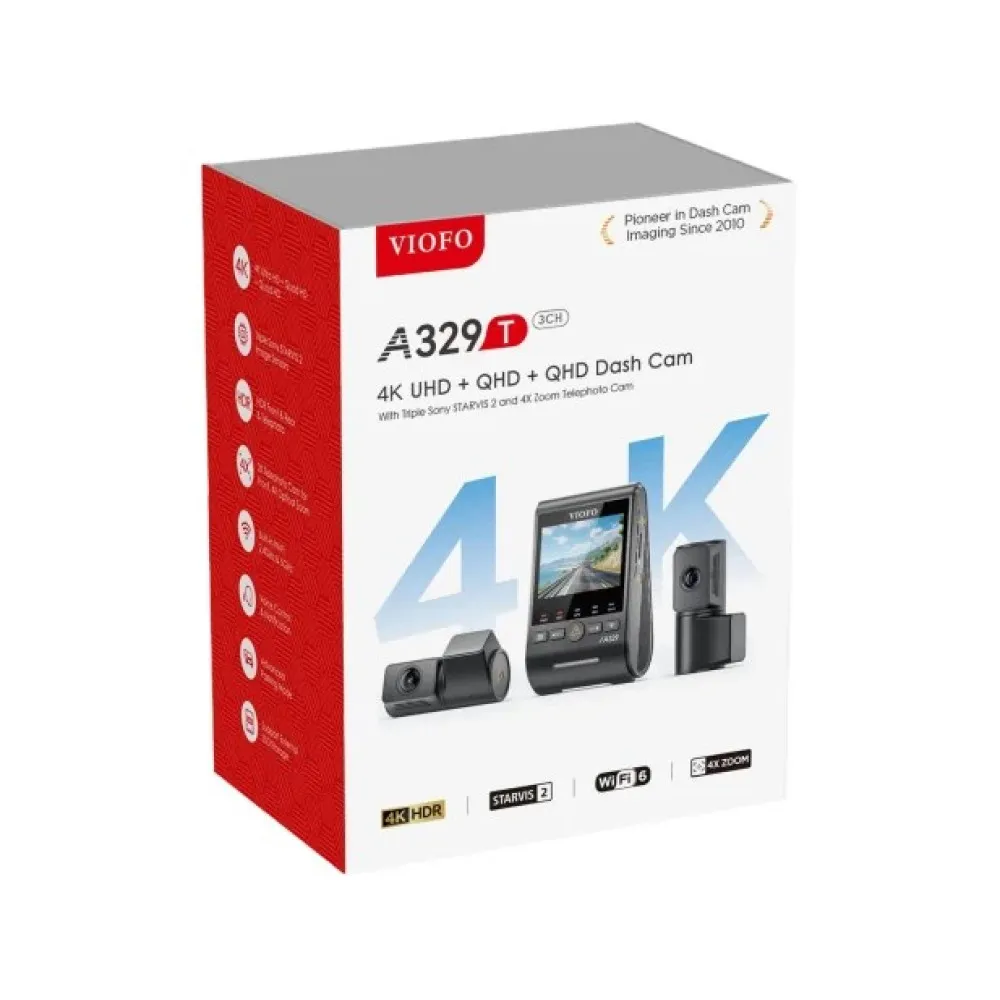 Wideorejestrator VIOFO A329T 3CH GPS thumbnail 3