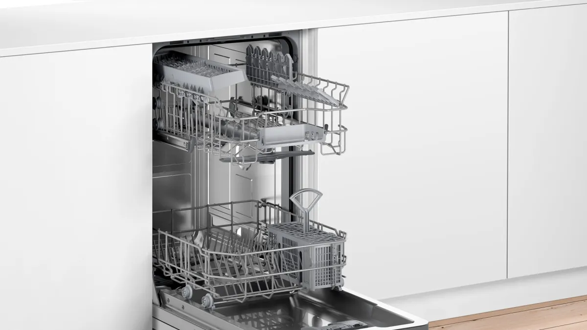 Zmywarka do zabudowy 45 cm BOSCH SPV2IKX10E Serie 2 | klasa F | 9 kpl | ExtraDry | EcoSilence Drive | WiFi Home Connect thumbnail 3