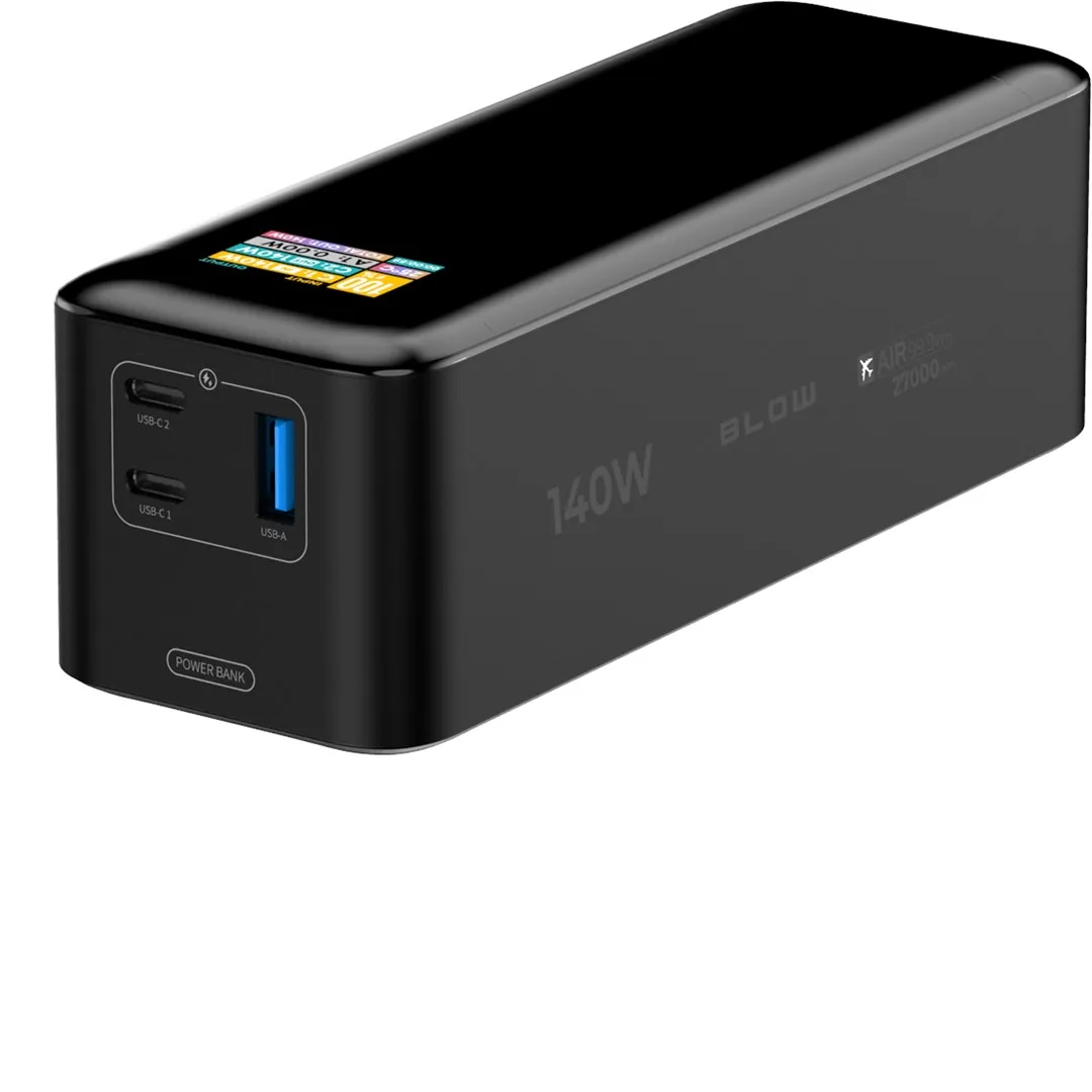 BLOW POWER BANK 27000MAH PD 140W AIR99.9 CZARNY thumbnail 3