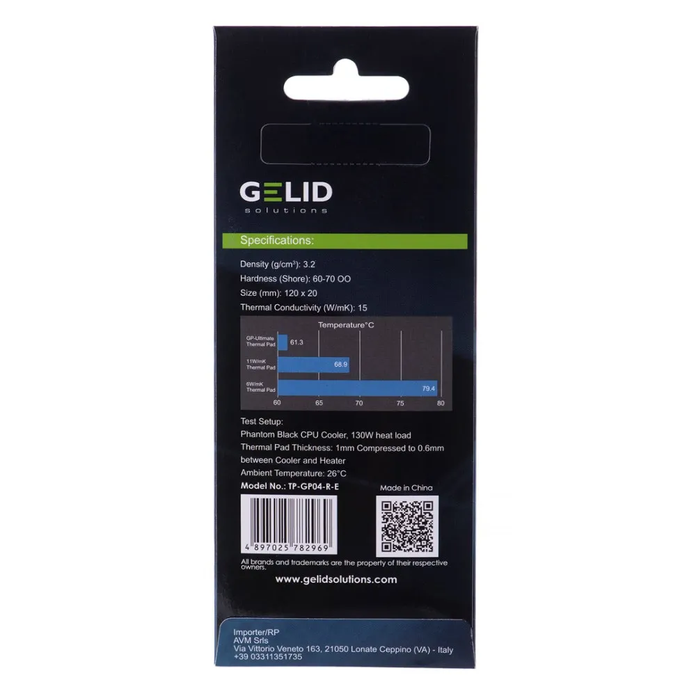 Termopady Gelid Ultimate 120x20x3.0mm TP-GP04-R-E thumbnail 3