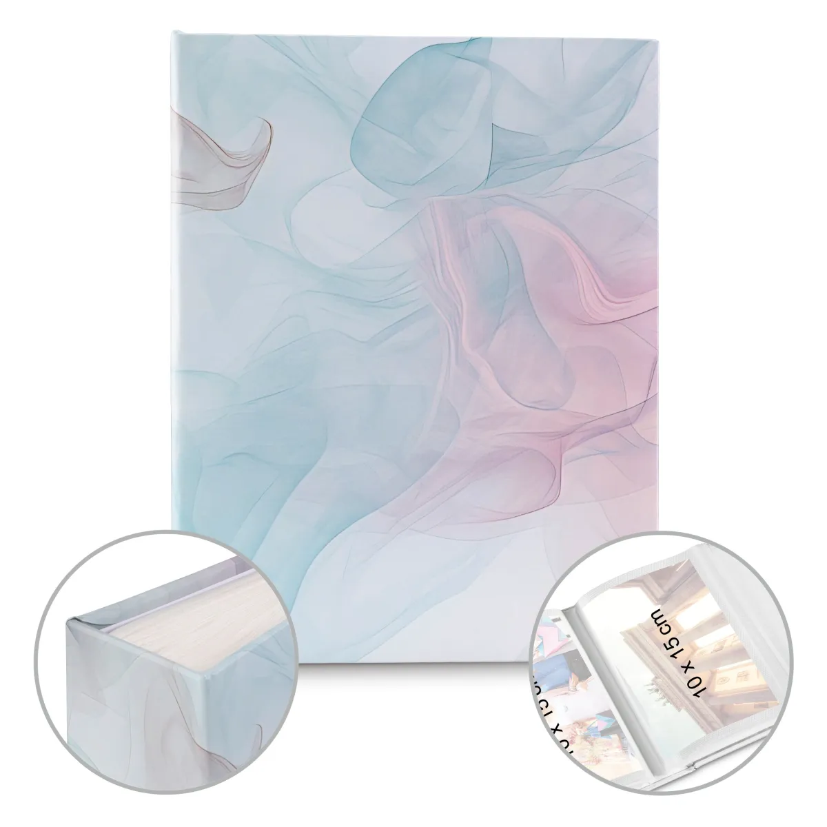 Hama album na zdjęcia fotograficzny foto DESIGNLINE II 10x15 100 stron MARBLING - 1