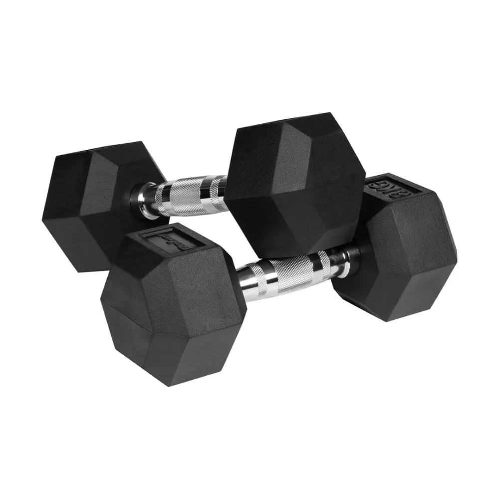Hantle żeliwne gumowane HEX Rebel Active RBA-2325 2 × 8 kg thumbnail 2