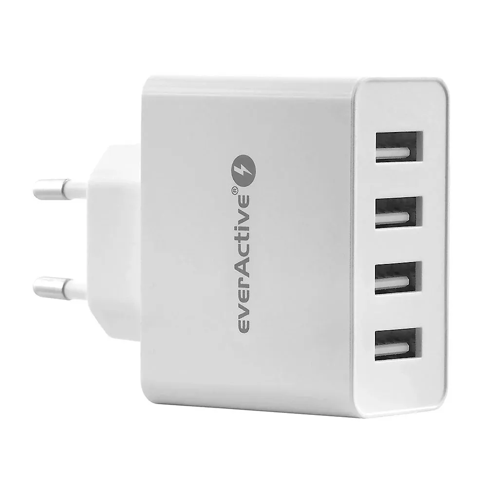 EVERACTIVE ŁADOWARKA SIECIOWA 4XUSB 5A SC-400 thumbnail 3