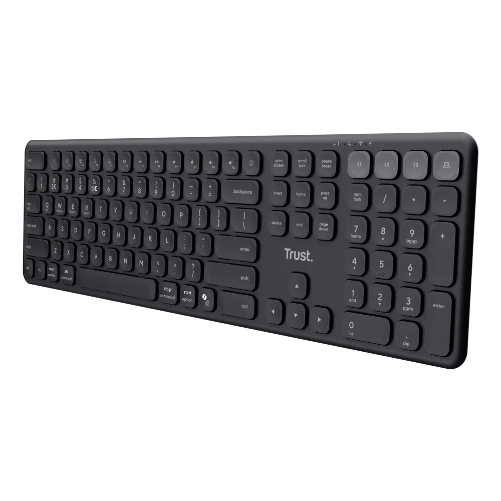 Klawiatura Trust VAIYA WIRELESS US Black (25511) thumbnail 1