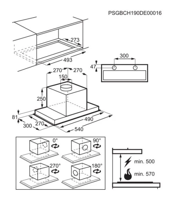 Okap ELECTROLUX LFG716R thumbnail 3