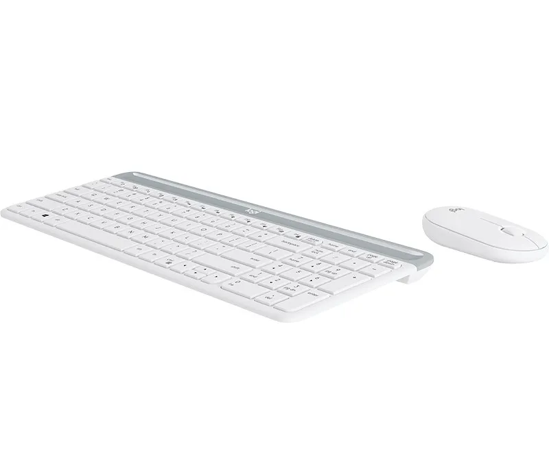 Klawiatura + mysz Logitech MK470 Biały thumbnail 2