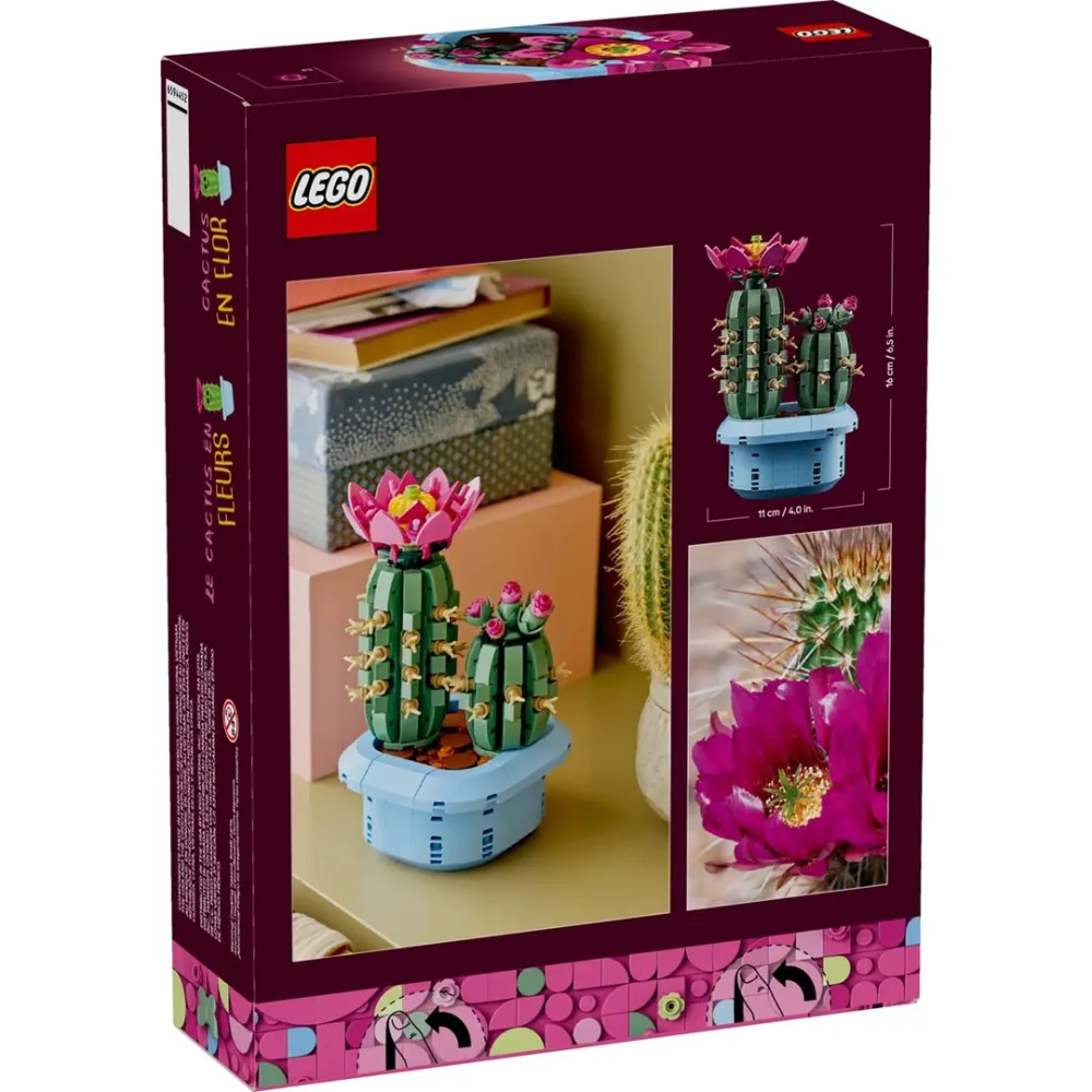 LEGO Botanical Collection 11509 - Kwitnący kaktus thumbnail 2