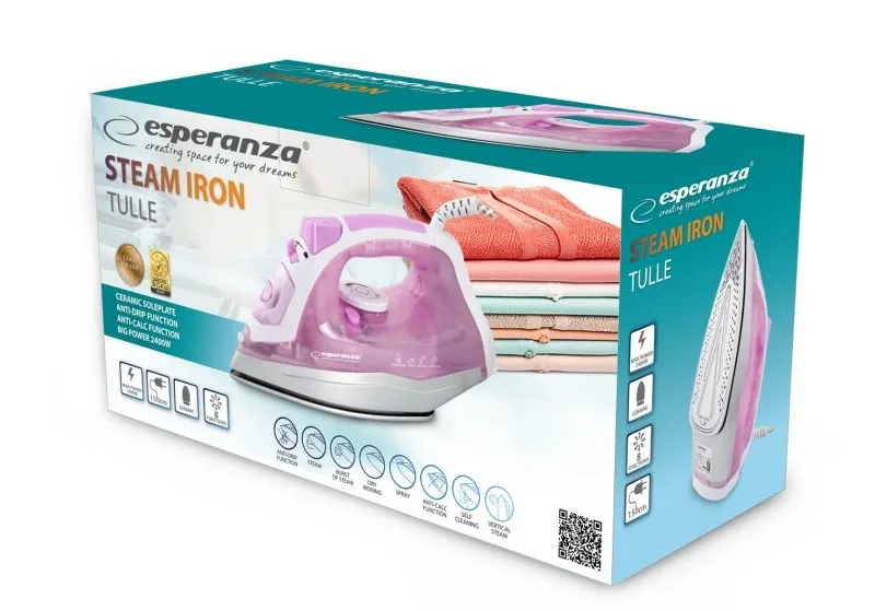 ESPERANZA ŻELAZKO CERAMIC 2400W TULLE thumbnail 3