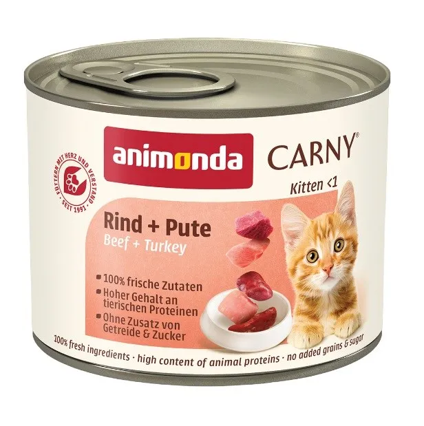 ANIMONDA Carny Kitten mix smaków 12x200g thumbnail 3