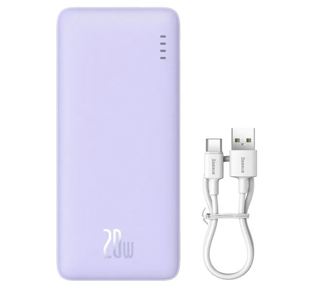 BASEUS POWERBANK AIRPOW 20000MAH 20W (FIOLETOWY) thumbnail 1