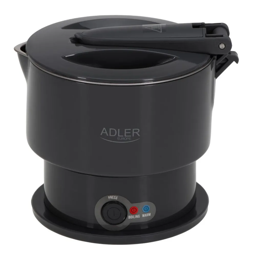 Czajnik silikonowy ADLER AD 1377g szary thumbnail 2