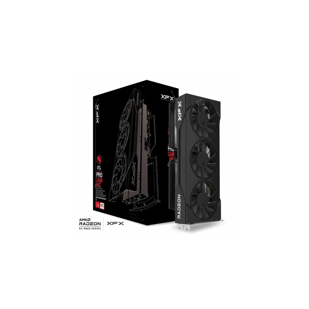 Karta graf. XFX SWIFT RX 9060XT OC 3-FAN 16GB thumbnail 1