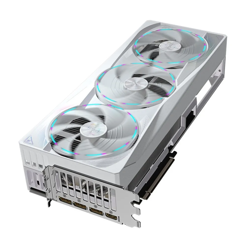 Karta graficzna Gigabyte AORUS GeForce RTX 5090 STEALTH ICE 32 GB GDDR7 DLSS 4 thumbnail 3