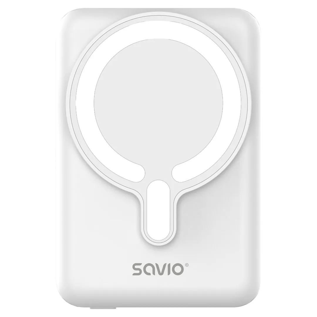 SAVIO POWERBANK 10000 MAH MAGNETYCZNY BA-13 thumbnail 1