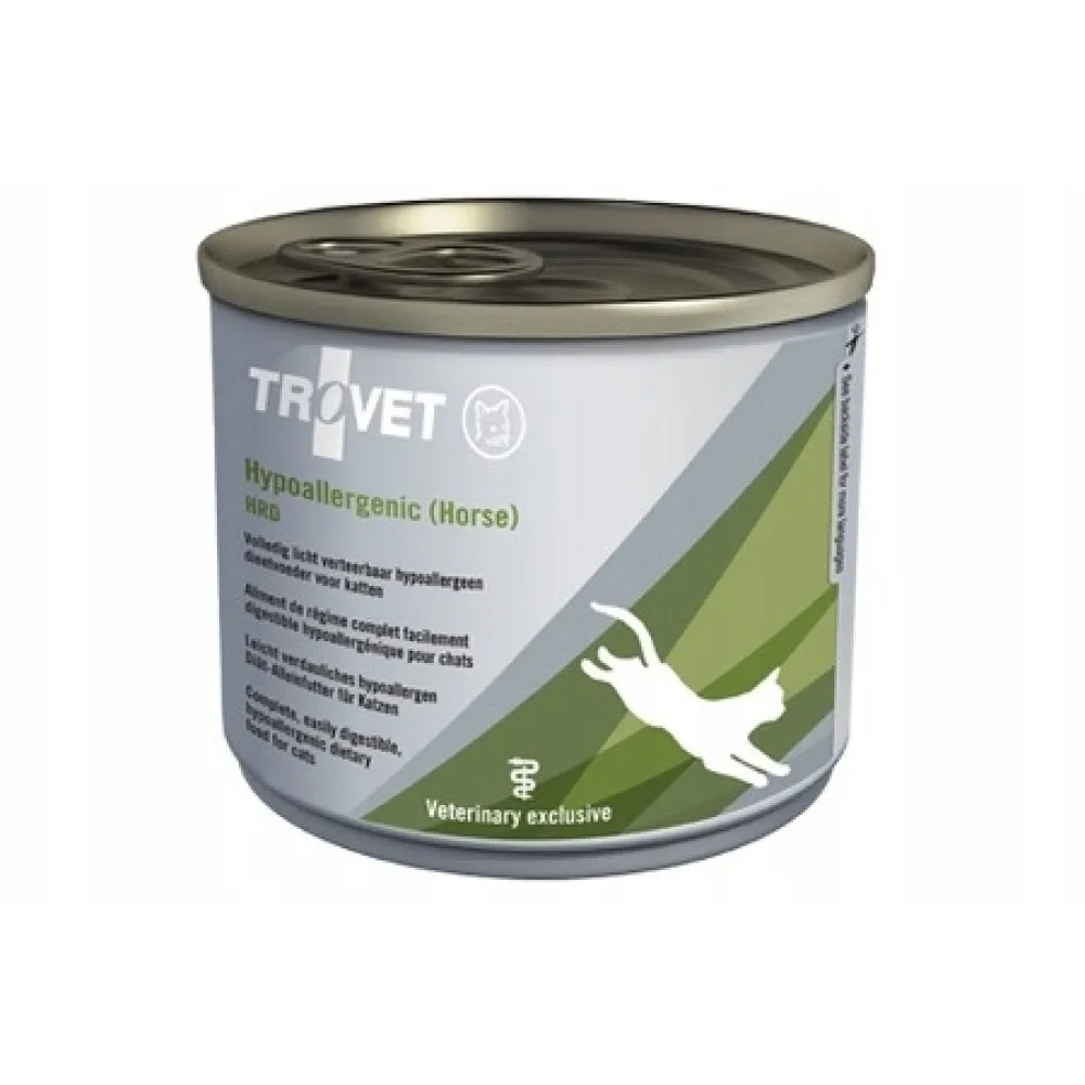 TROVET Hypoallergenic HRD z koniną - mokra karma dla kota - 12x200 g thumbnail 2