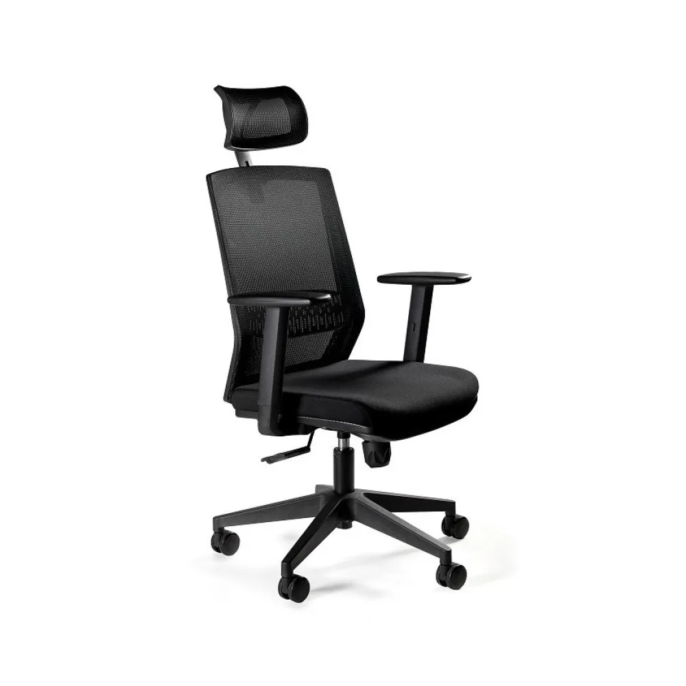 Ergonomiczny fotel biurowy ESTA czarny thumbnail 1