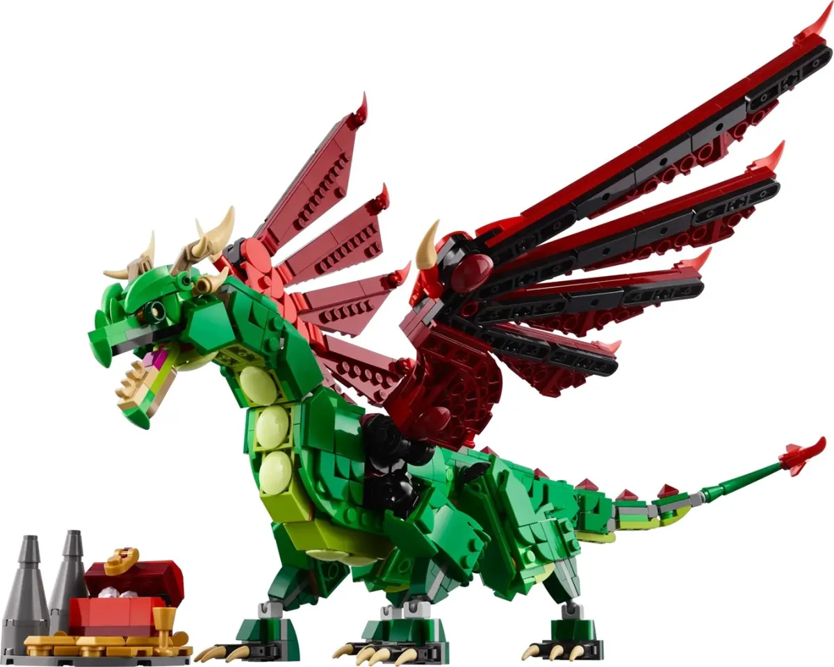 Klocki LEGO Creator 3w1 31161 - Średniowieczny smok thumbnail 3