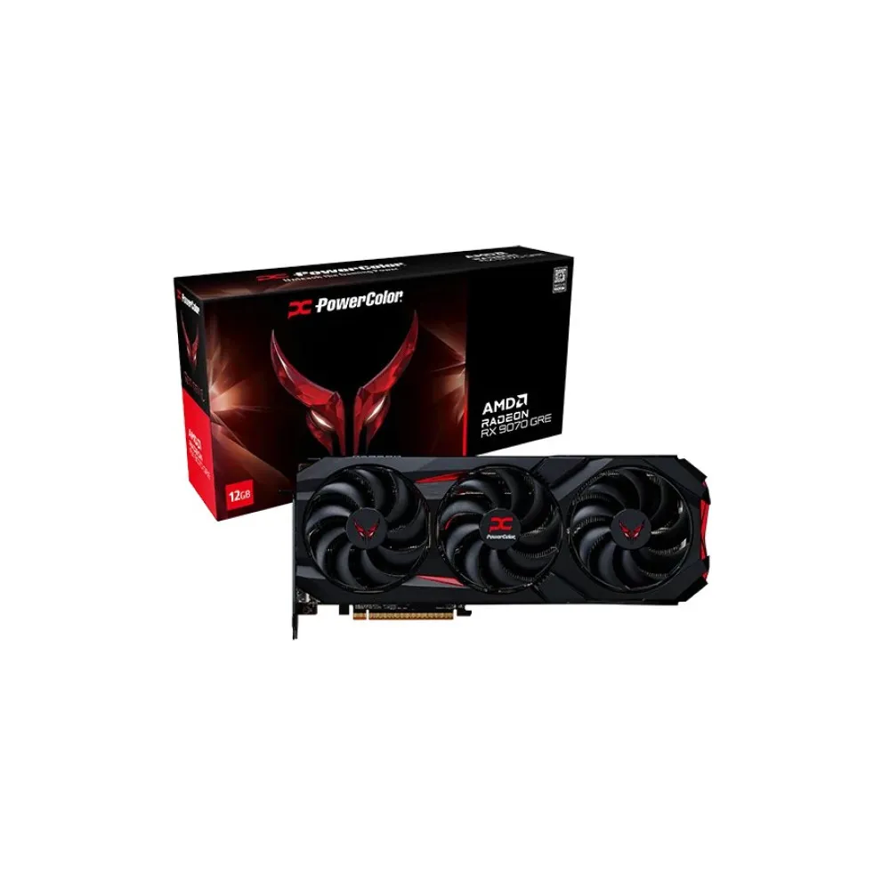 Karta graficzna PowerColor Radeon RX 9070 GRE Red Devil 12 GB GDDR6 thumbnail 1