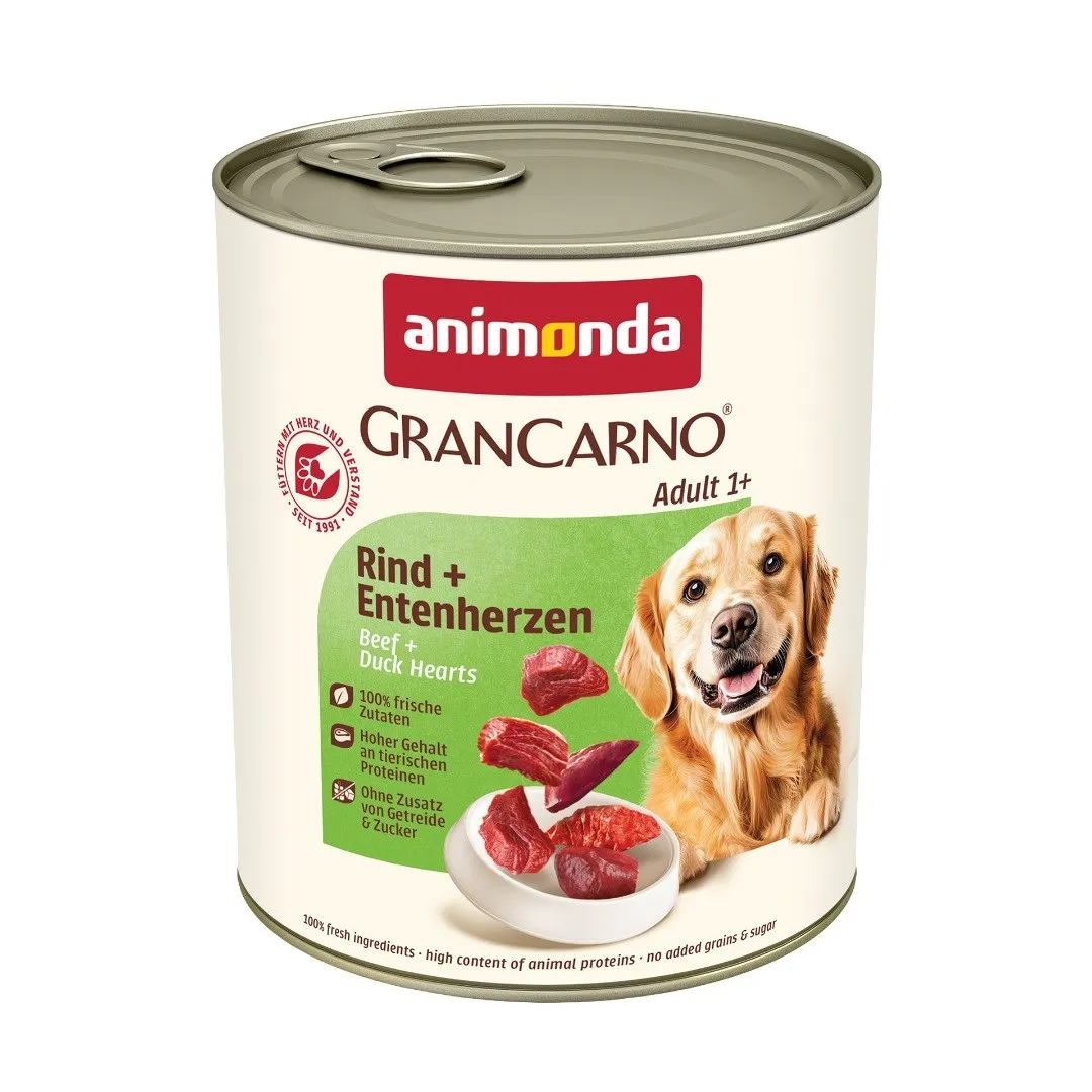 ANIMONDA GranCarno Adult MIX 5 SMAKÓW - mokra karma dla psa - 30x800g thumbnail 3