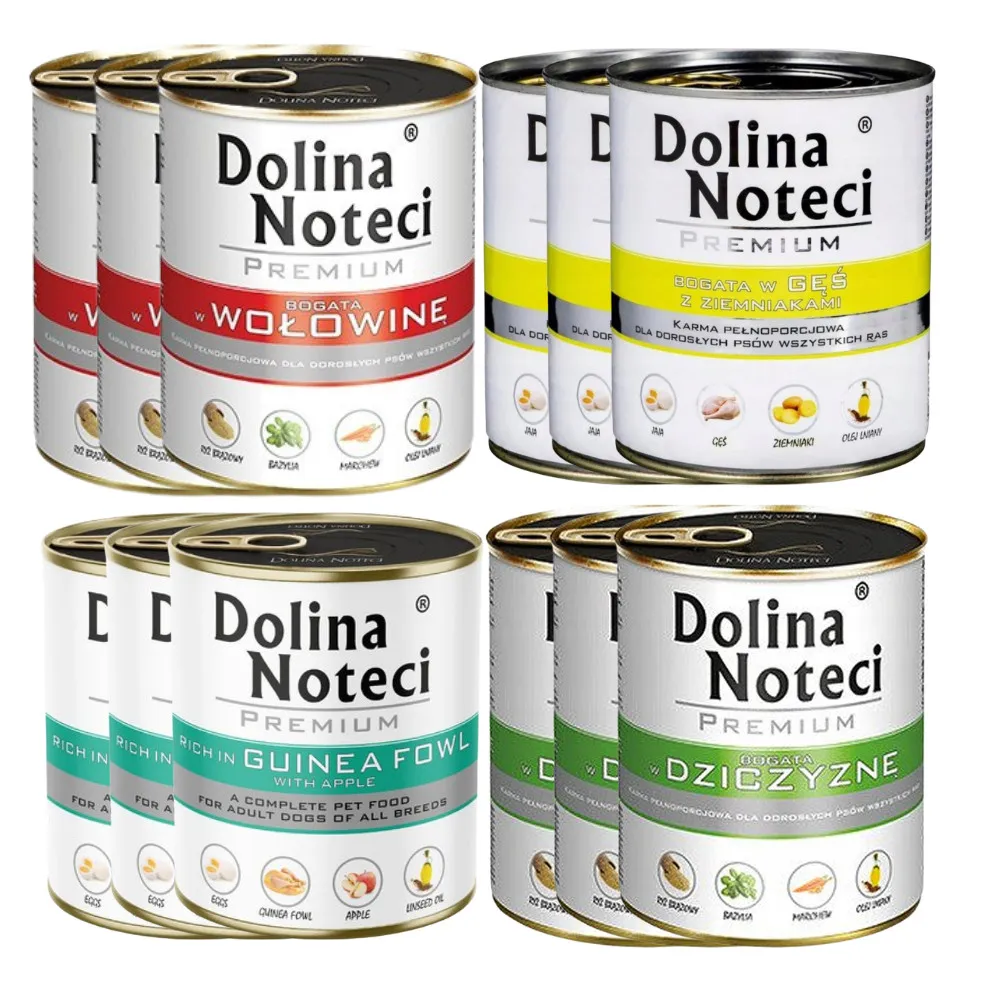 DOLINA NOTECI PREMIUM mix smaków 12x 800g thumbnail 1