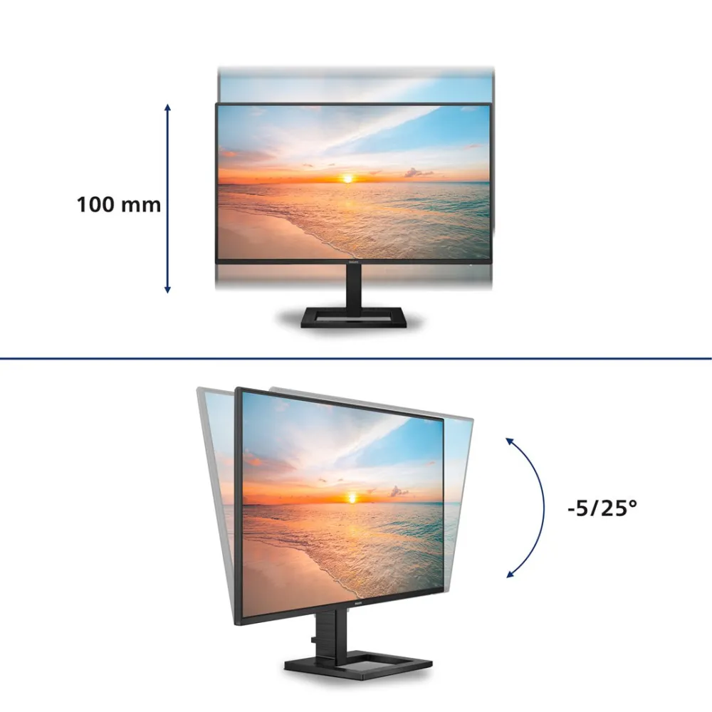 MONITOR PHILIPS LED 27 27E1N1600AE/00 100Hz thumbnail 3