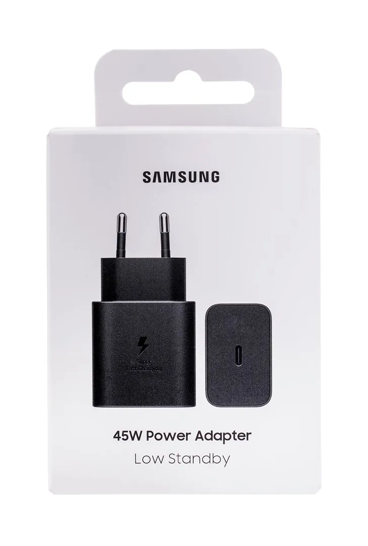 Samsung Power Adapter 45W (EP-T4511NBEGEU) Czarny thumbnail 2