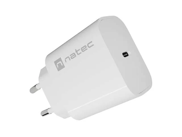NATEC ŁADOWARKA SIECIOWA RIBERA 1X USB-C 20W BIAŁA thumbnail 3