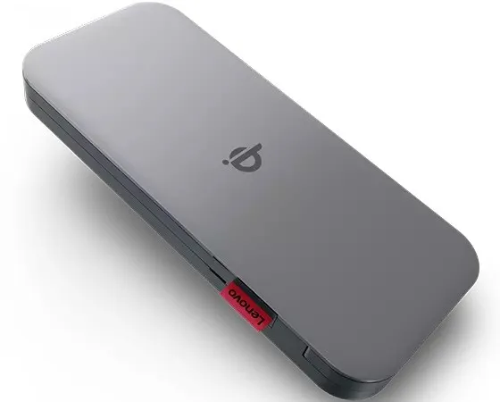 Power Bank Lenovo Go 10 000 mAh, G0A3LG1WWW, USB-C, szary thumbnail 3