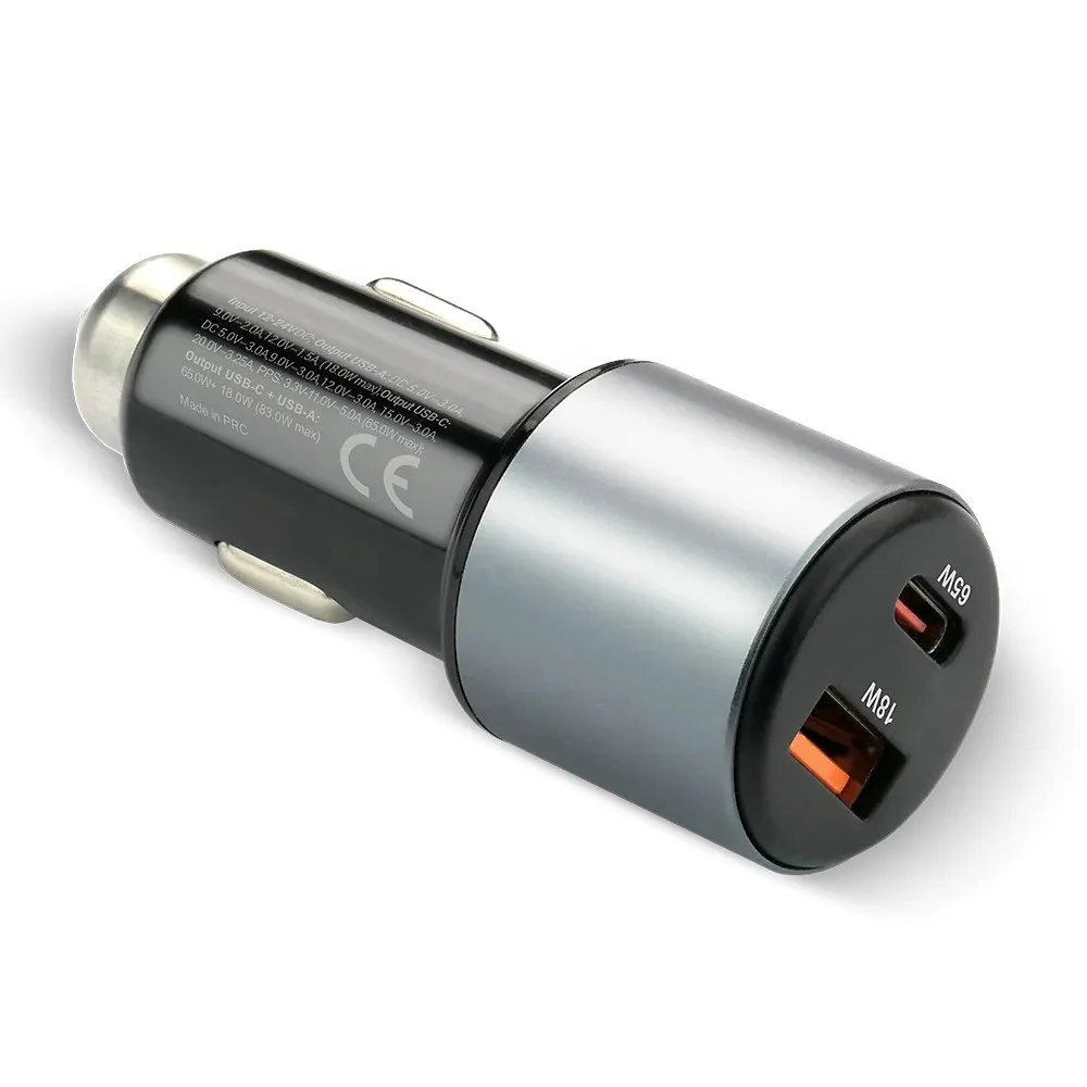 EVERACTIVE ŁADOWARKA SAMOCH. 1XUSB 1XUSB-C CC-60Q thumbnail 3