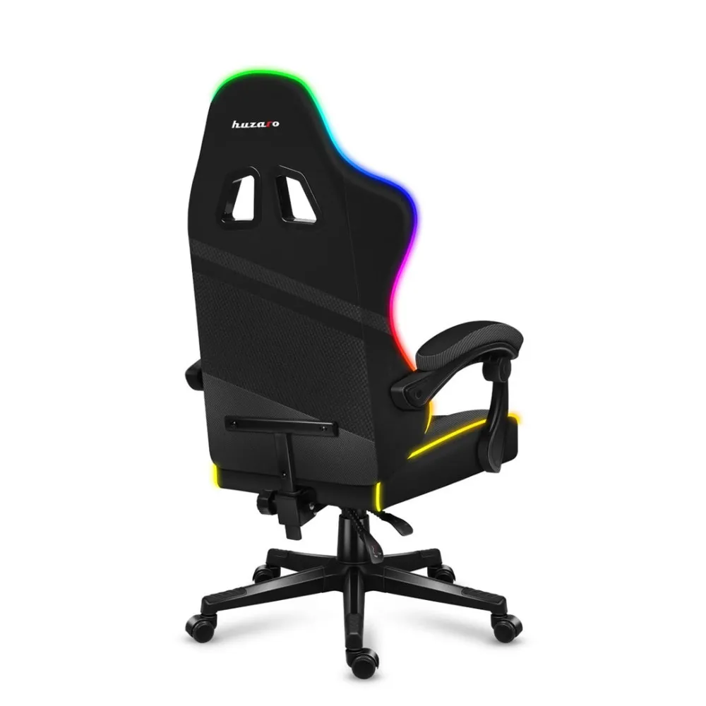 Fotel gamingowy Huzaro Force 4.4 RGB Black thumbnail 2