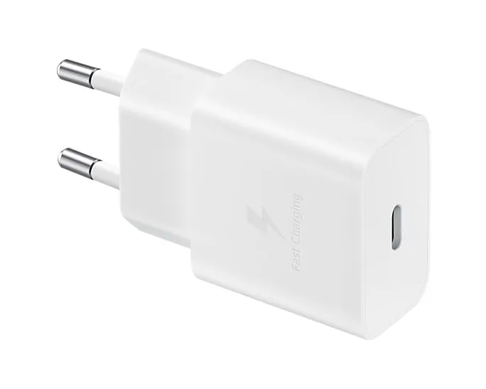 Samsung Power Adapter 15W USB-C Fast Charge (without cable); White thumbnail 1