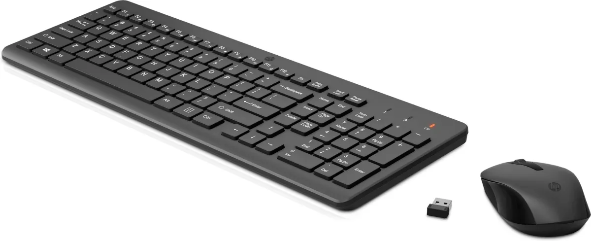 Zestaw klawiatura + mysz HP 330 Wireless Mouse and Keyboard Combo czarne 2V9E6AA thumbnail 2