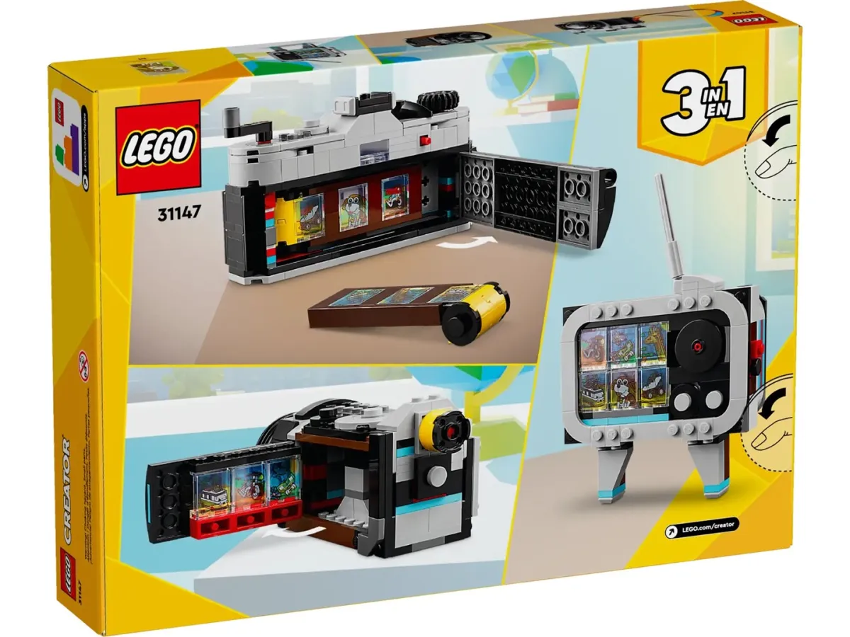Klocki LEGO Creator 3w1 31147 - Aparat w stylu retro thumbnail 2