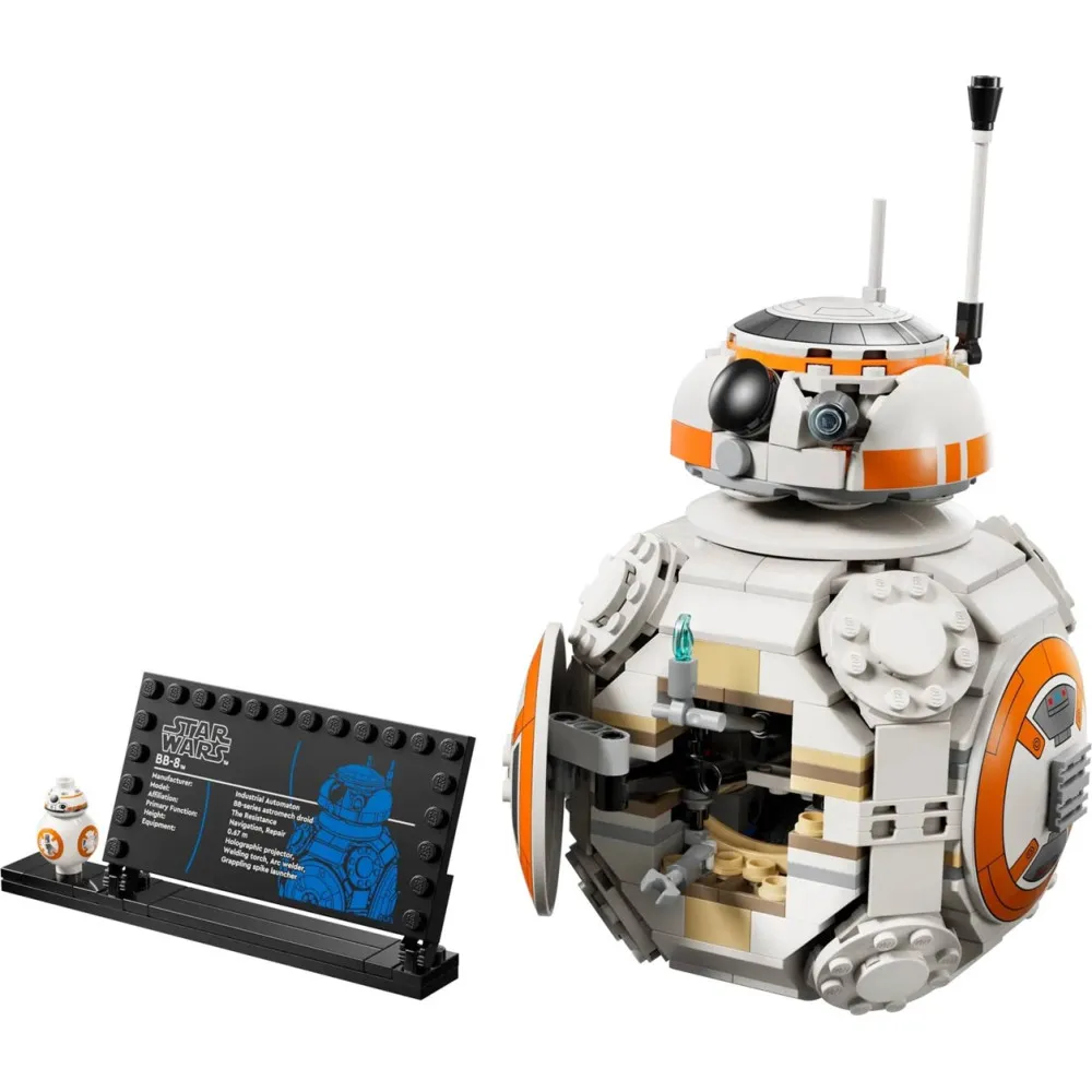Klocki LEGO Star Wars 75452 - Droid astromechaniczny BB-8 thumbnail 3